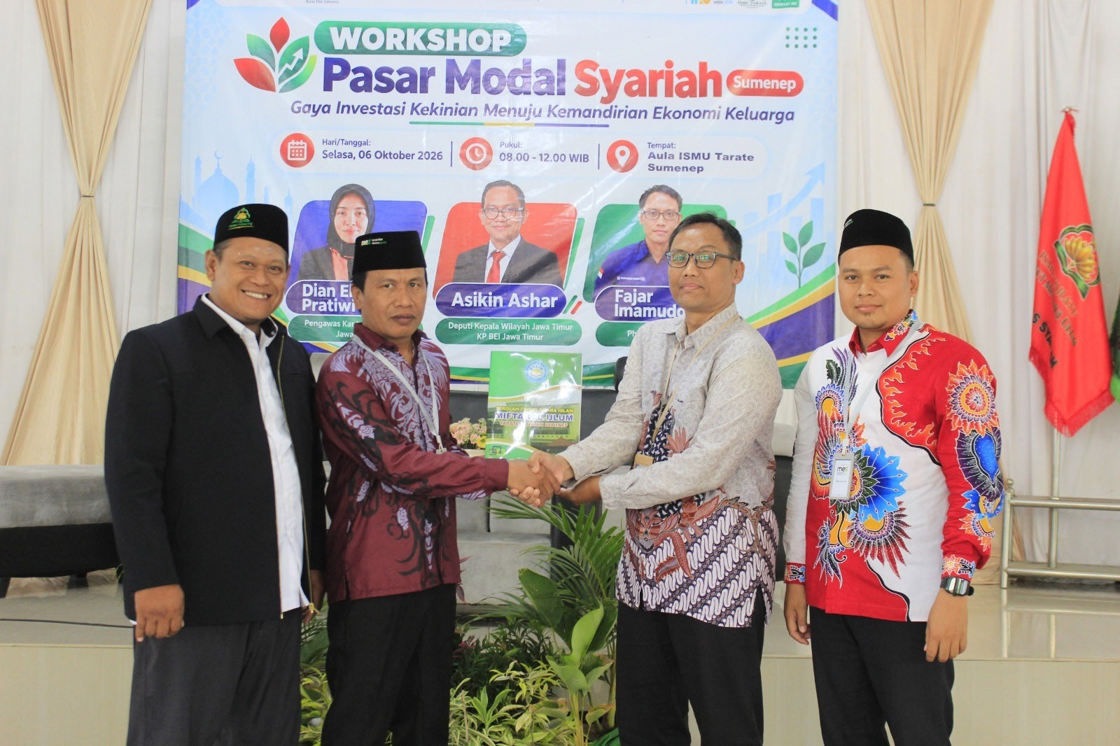 Dekan FEBIS ISMU Tarate Sumenep Jalin Kerja Sama dengan Phintraco Sekuritas