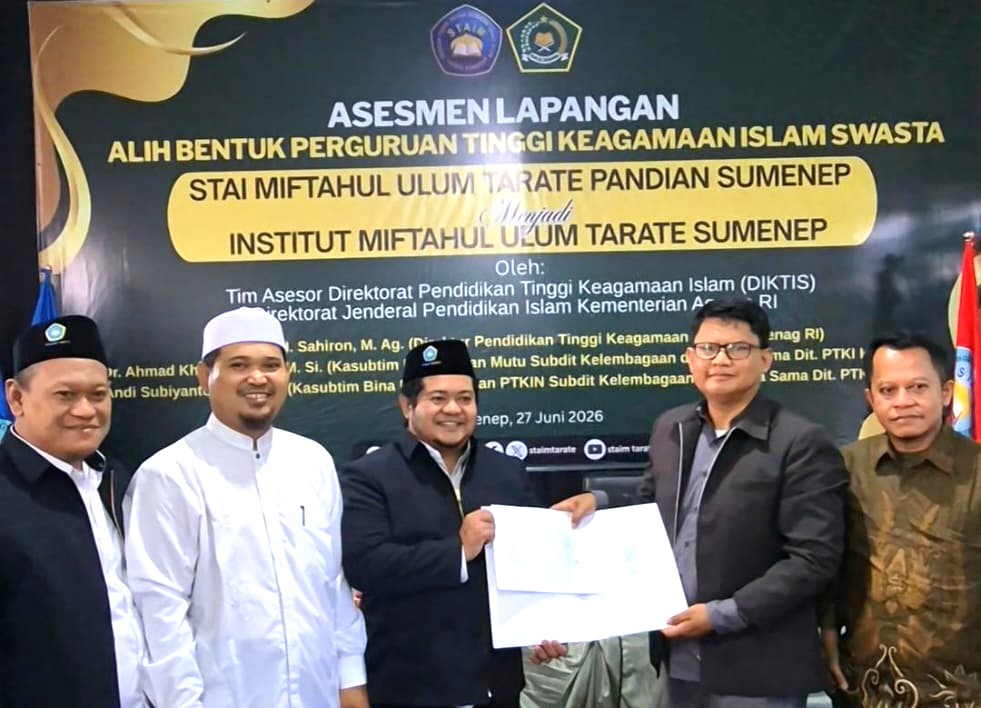 TRANSFORMASI STAIM TARATE MENJADI INSTITUT MIFTAHUL ULUM TARATE SUMENEP
