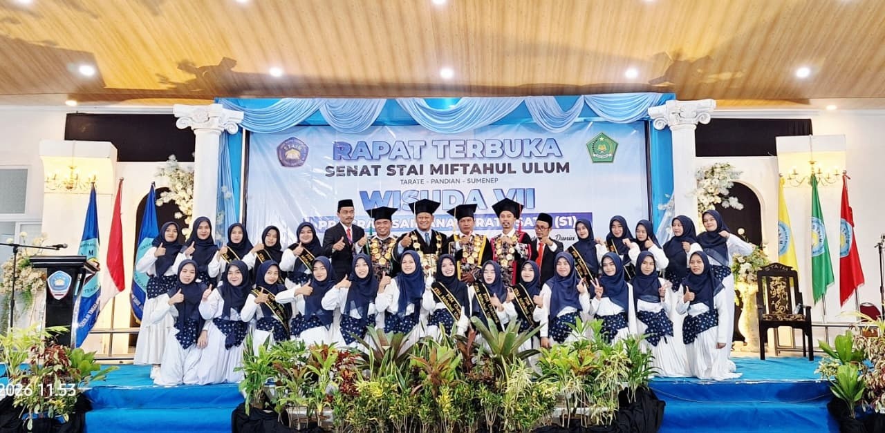 Tak Sekadar Wisuda, STAI Miftahul Ulum Tarate Sumenep Luncurkan 100 Beasiswa S1 Kader NU